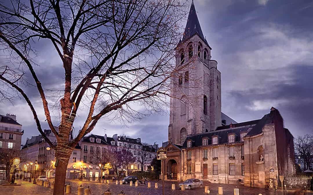 Saint Germain des Prés - the oldest church in Paris