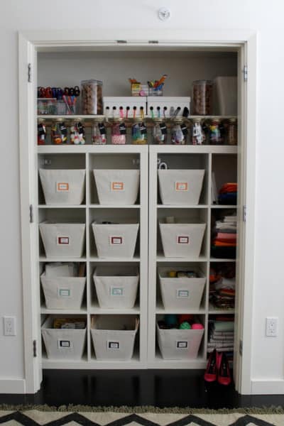 Creative Craft Room And Storage, Craft Cabinet Storage Ideas