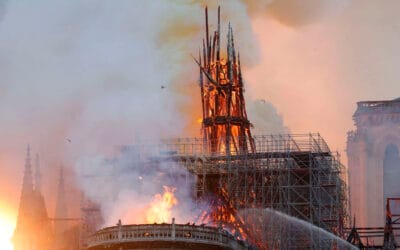 Notre Dame Cathedral is Burning