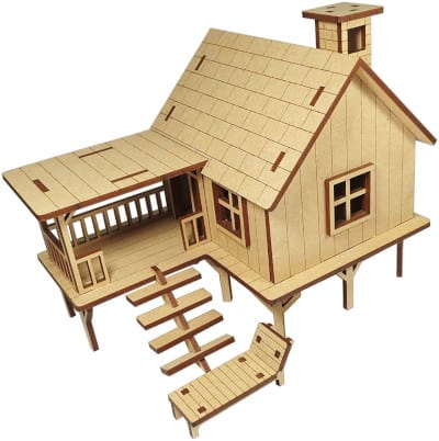 Wooden 3D Puzzle Beach House