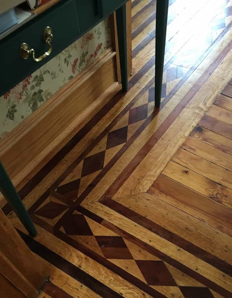historic wooden floor