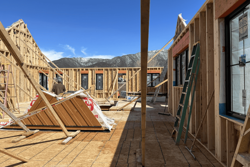 house construction site Colorado 2023